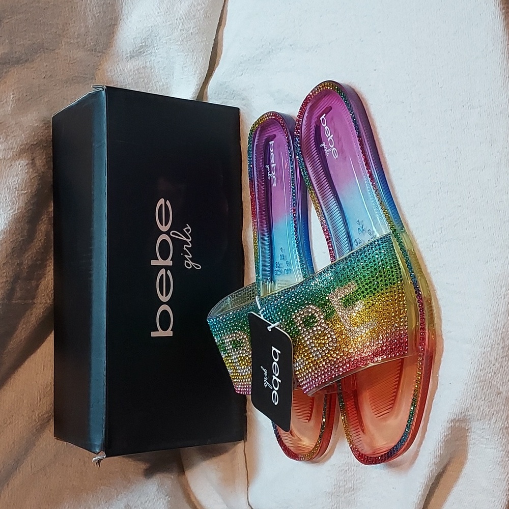 NWT bebe girls sandals